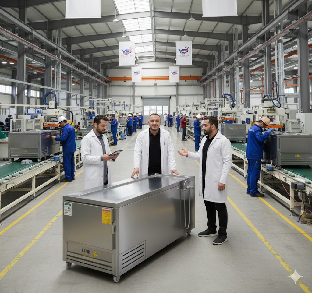 Hastane ve adli tıp kurumları i&ccedil;in kontaminasyon riskini en aza indirmek kritik &ouml;nceliktir. Yıldız Soğutma'nın Yıkamalı Morg &Uuml;niteleri, operasyonel hijyen ve personel ergonomisi g&ouml;z &ouml;n&uuml;nde bulundurularak tasarlanmıştır.  Neden Yıkamalı Morg?  Maksimum Hijyen: Entegre yıkama ve drenaj sistemi sayesinde, her kullanımdan sonra &uuml;nite i&ccedil;ini hızlıca dezenfekte edebilirsiniz.  Operasyonel Kolaylık: Yandan y&uuml;klemeli tasarımı, personelin cenazeyi g&uuml;venli ve zahmetsizce yerleştirmesini sağlar, iş kazası riskini azaltır.  Dayanıklılık: Tamamen Paslanmaz &Ccedil;elikten (AISI 304/316) &uuml;retilen g&ouml;vde, s&uuml;rekli yıkamaya ve kimyasallara karşı &uuml;st&uuml;n diren&ccedil; g&ouml;sterir.  Kurumunuzun kalitesine yakışır, kolay temizlenebilir ve g&uuml;venilir morg &ccedil;&ouml;z&uuml;mleri i&ccedil;in Yıldız Soğutma ile iletişime ge&ccedil;in.